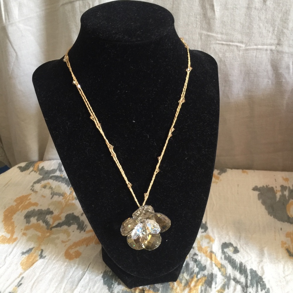 Dyadema ladies flower dreams .925 Silver         Swarovski crystal pendant.